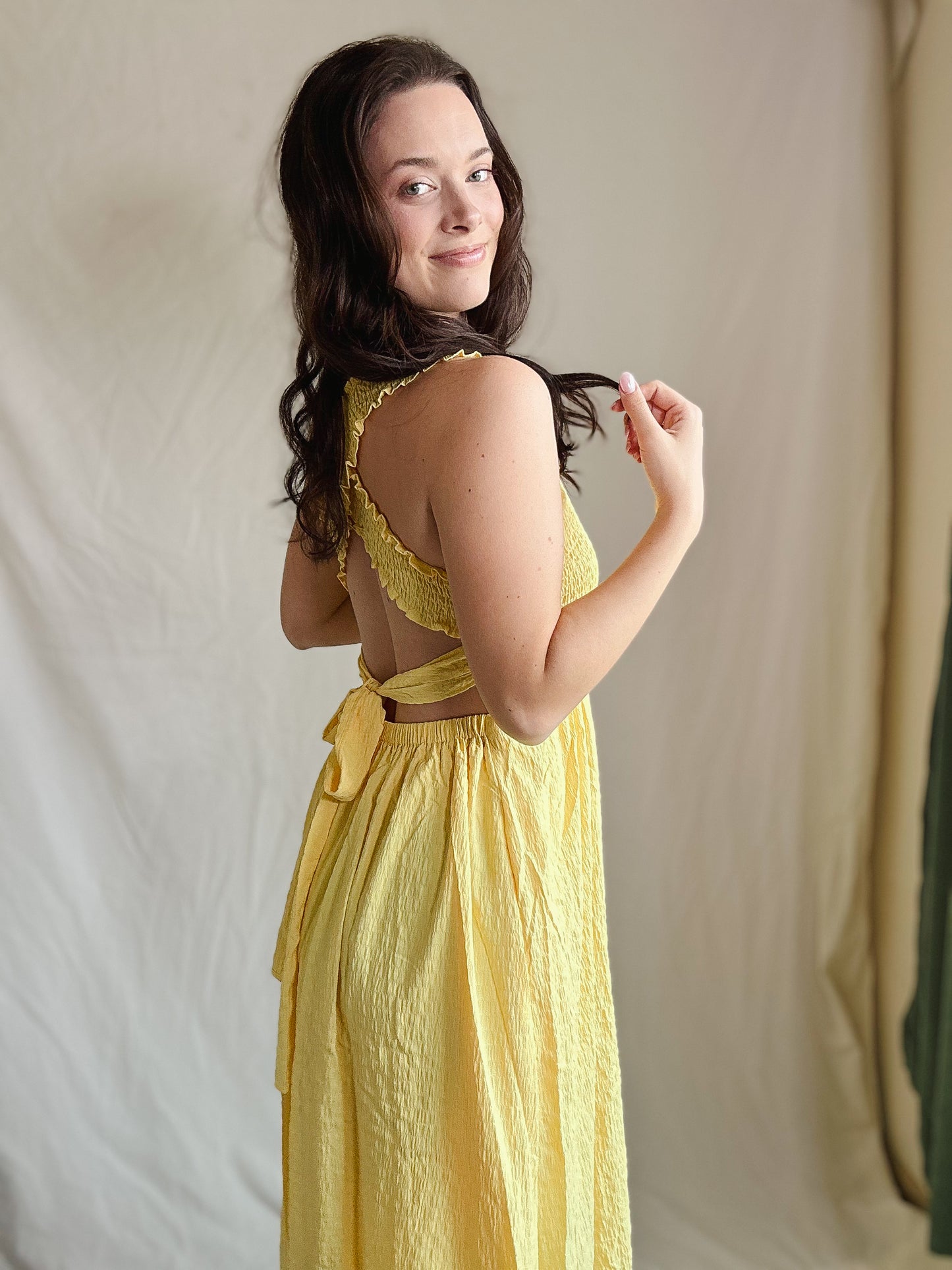 Daffodil Daydream Maxi Dress