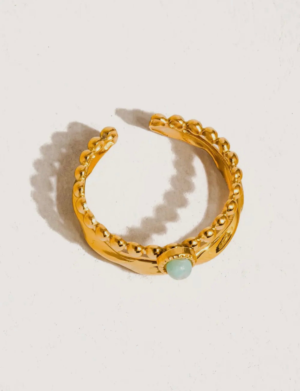 Double Band Serenity Ring