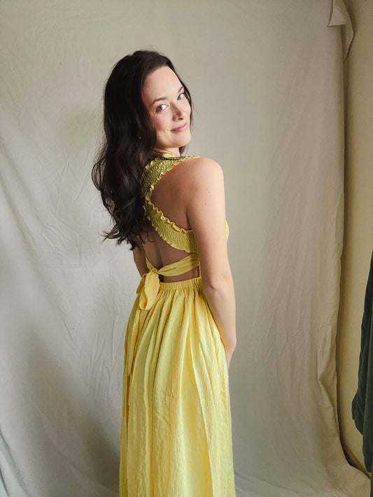 Daffodil Daydream Maxi Dress