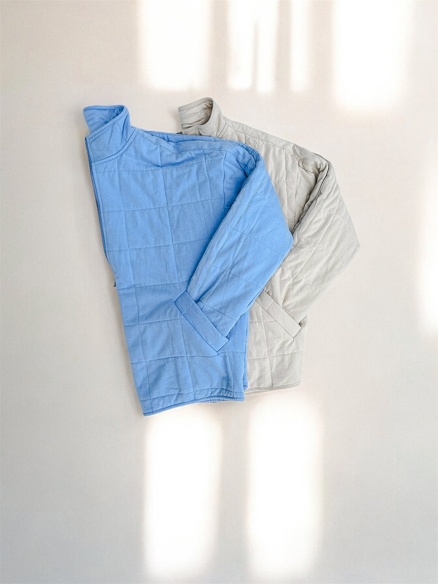 Central Perk Jacket in Windy Blue