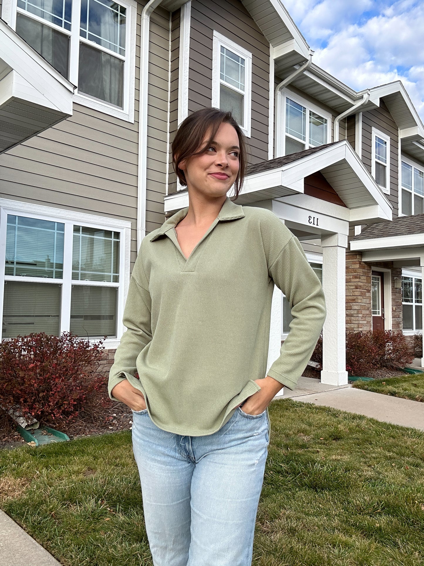 Geller Sweater in Sage