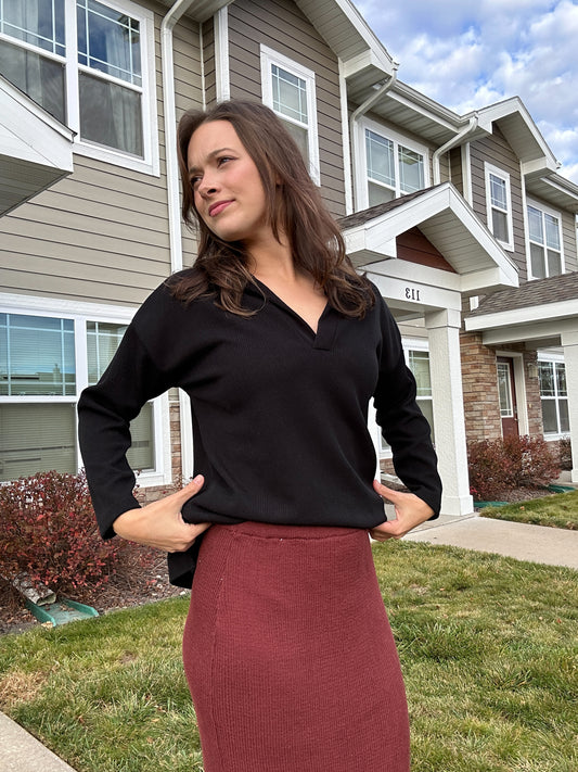 Geller Sweater in Black