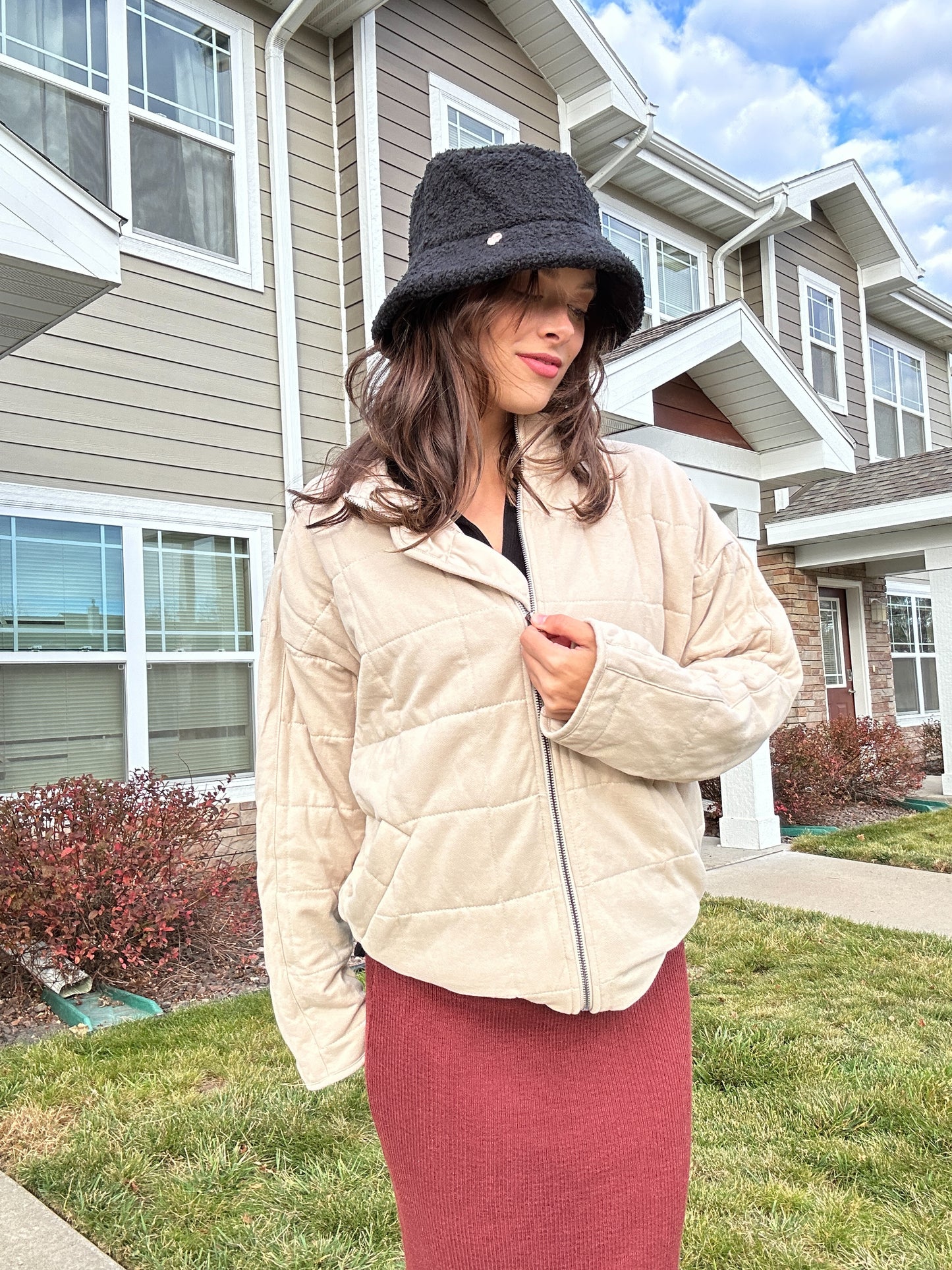 Central Perk Jacket in Teddy