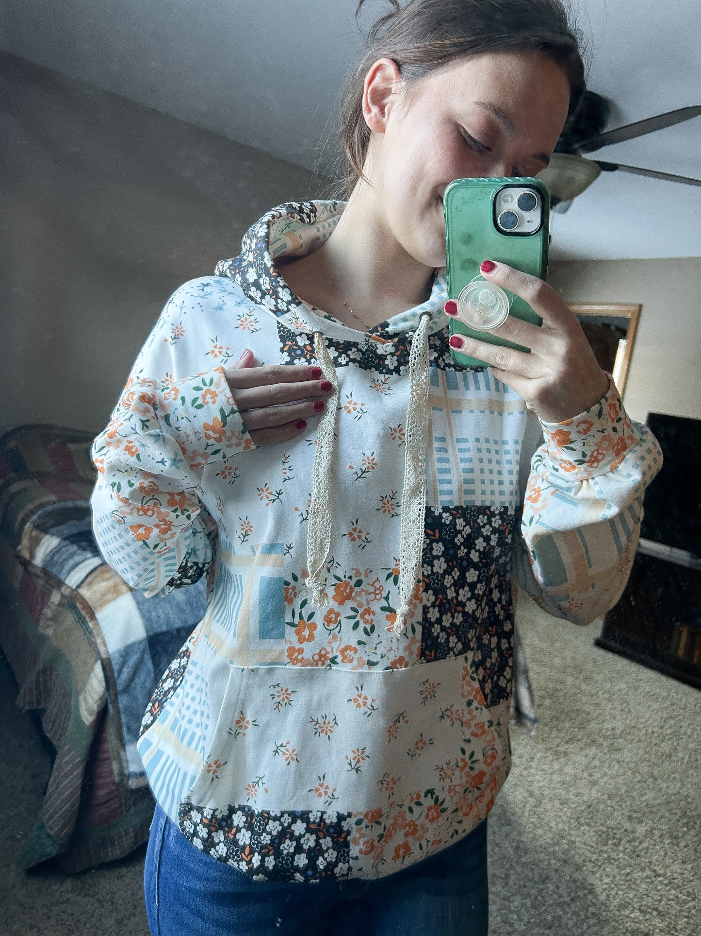 Darling Blooms Hoodie