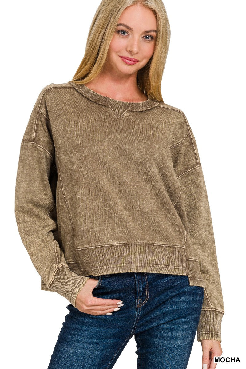 The Bobby Cropped Sweatshirt